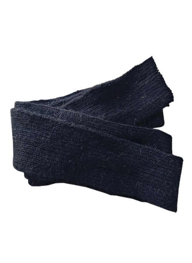 GNSN Knitted Woolen Belt Sweater Waistband Ribbon Replacement Wrap Tie (Black,One Size) - Image 1